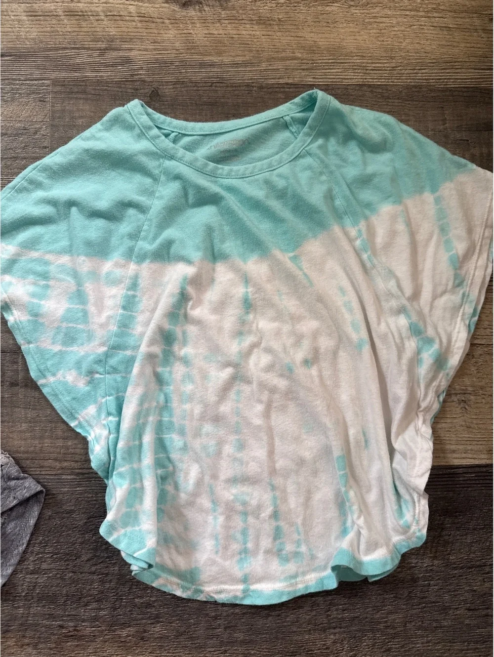 Girl’s Tie-Dye and Crochet Detail Tops - Size S